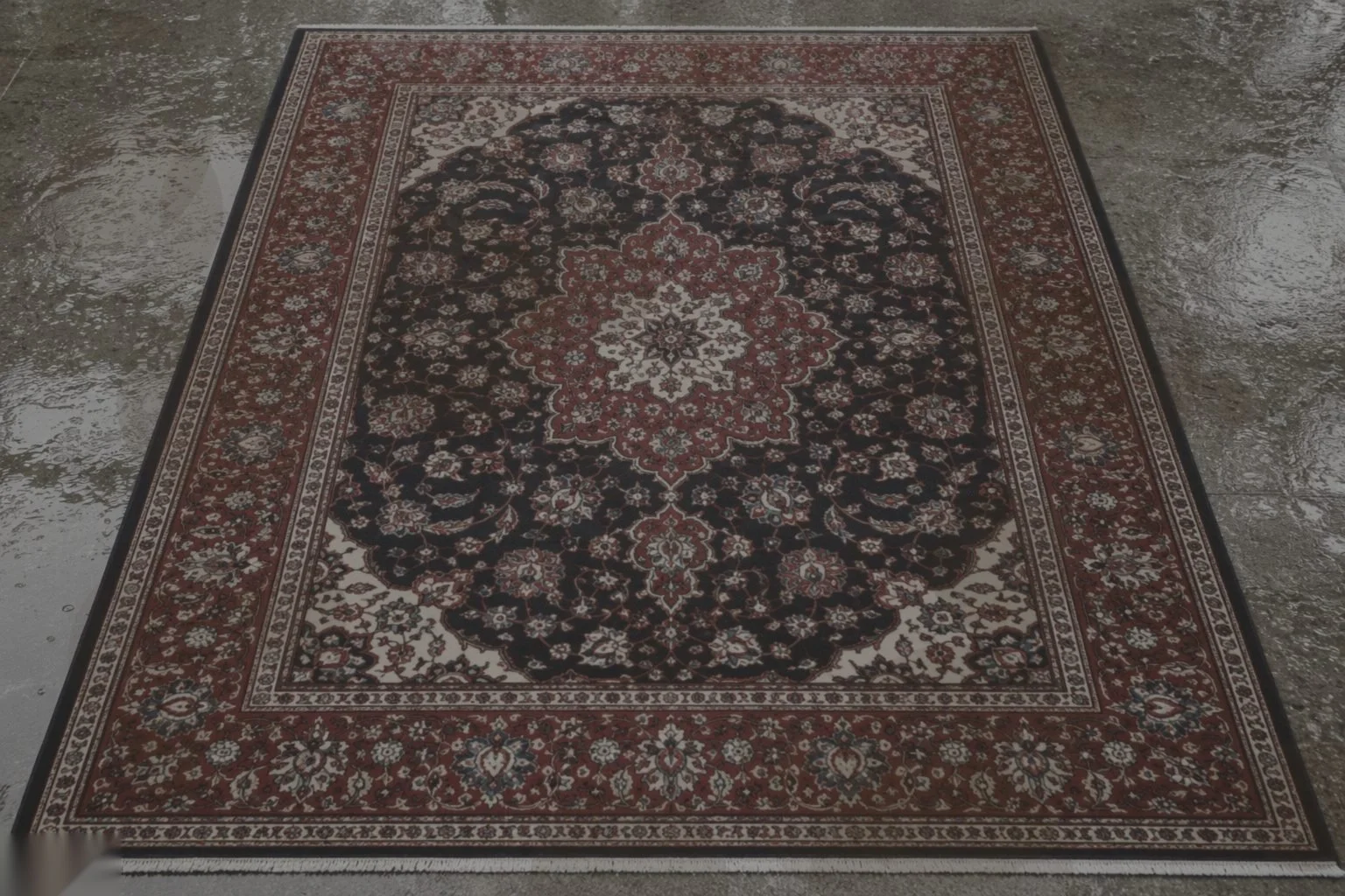 Halı yıkama öncesi